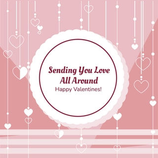 Valentine's Day Wishes Vector