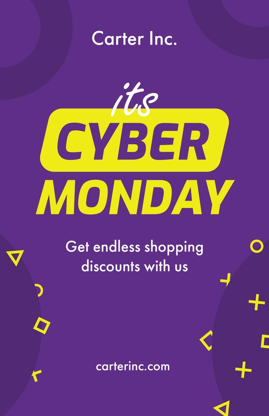 Cyber Monday Poster