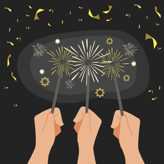 Happy New Year's Eve Vector