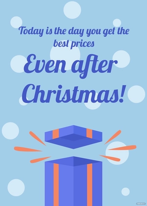 Boxing Day Greeting Card