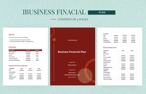 Restaurant Budget Plan Template