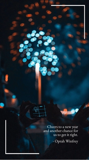 Cheers to a new year and another chance for us to get it right.