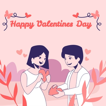 Free Valentine's Day Clipart Template to Edit Online