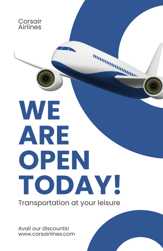 We Are Open Today Poster Template We Are Open Today Poster Template