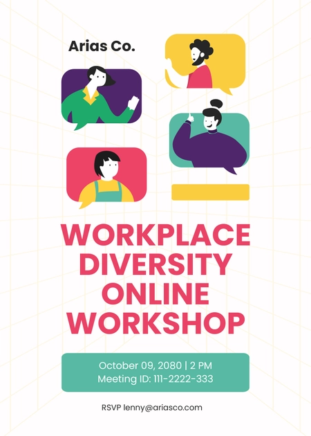 Online Workshop Invitation Template