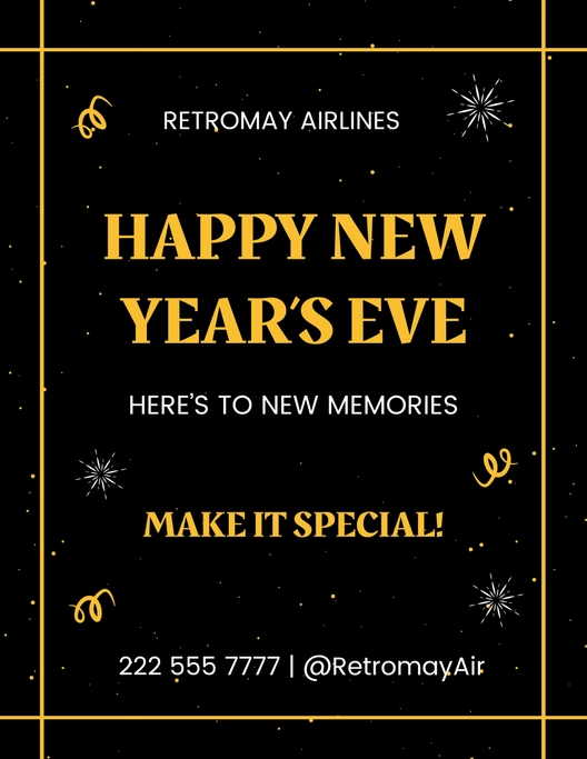 New Year's Eve Flyer