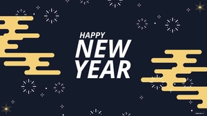 New Year's Eve Abstract Background