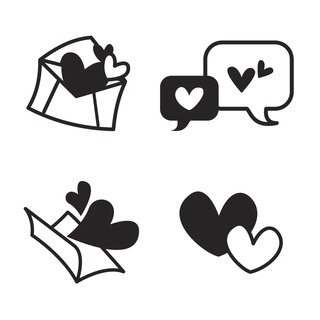 Valentine's Day Icon Vector