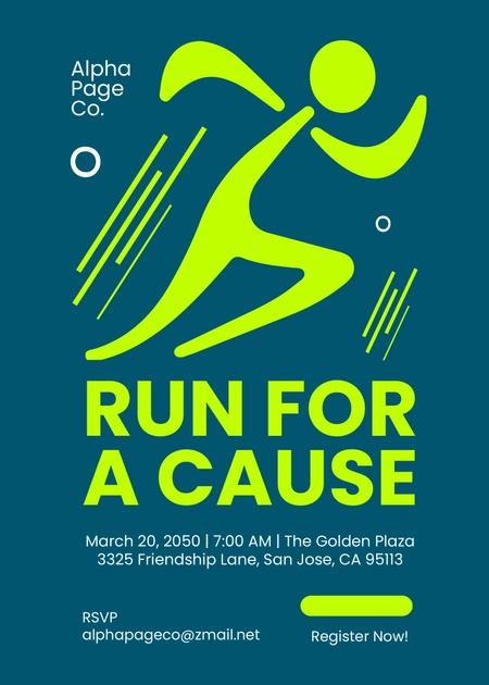 Fundraising Event Invitation Template