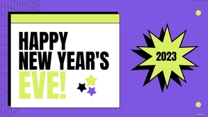 Happy New Year's Eve Background