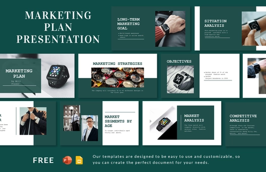 Marketing Plan Presentation Template