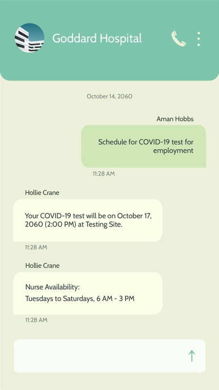 Covid 19 Phone Message Template