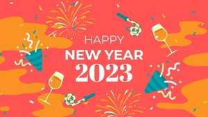 New Year's Day High resolution Background