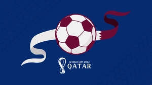 World Cup 2022 Blue Background