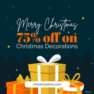 Christmas Eve Flyer Vector