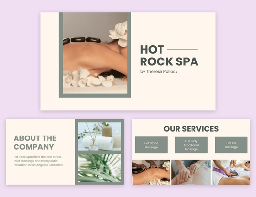 Professional Marketing Presentation Template