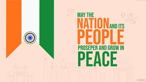 Republic Day Greeting Card Background