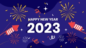 New Year's Day Wallpaper Background