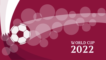 Free World Cup 2022 Blur Background Template to Edit Online