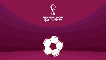 Free World Cup 2022 Gradient Background Template to Edit Online