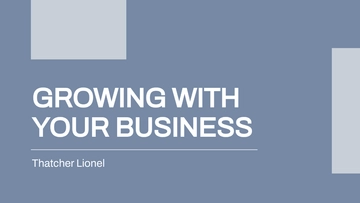 Free Business Conference Presentation Template to Edit Online