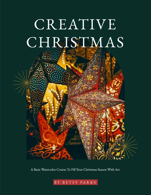 Christmas Watercolor Workbook