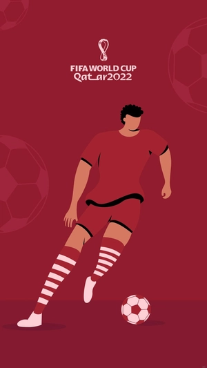 World Cup 2022 iPhone Background