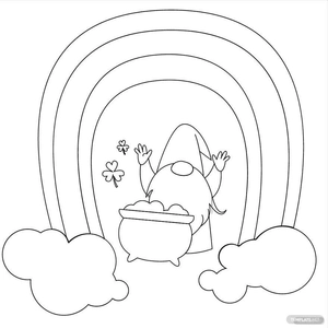 St. Patrick's Day Drawing Vector