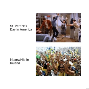 St Patrick's Day Celebration Meme