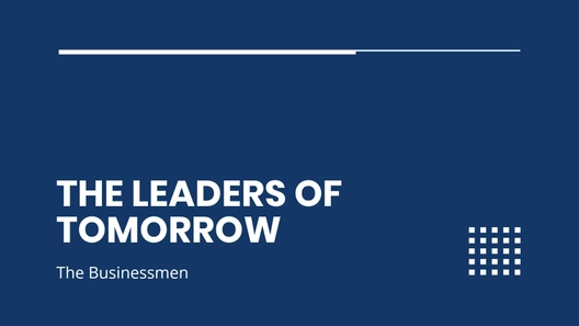 Business Leadership Conference Presentation Template