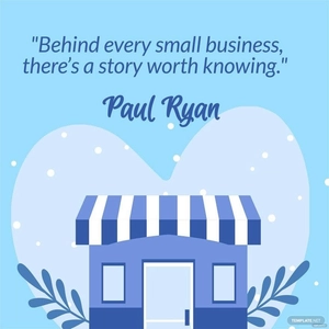 Small Business Saturday Quote Vector