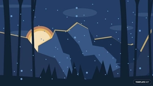 Winter Solstice Background