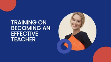 Free Training Presentation Template to Edit Online