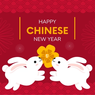 Happy Chinese New Year Illustration