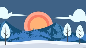 Winter Solstice Image Background