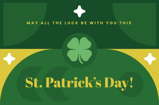 St. Patrick's Day Banner