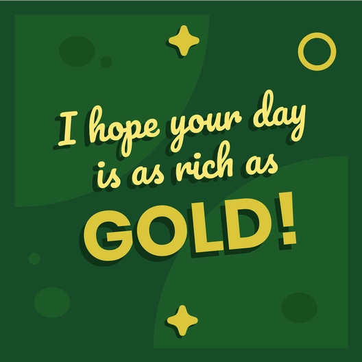 St. Patrick's Day Instagram post