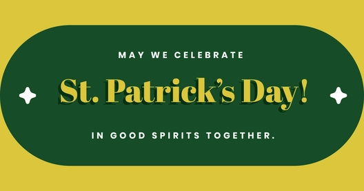 St. Patrick's Day Linkedin Banner