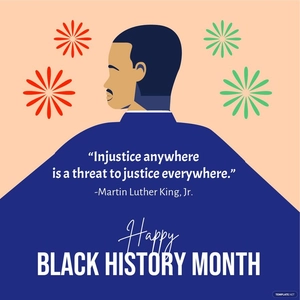 Black History Month Quote Vector