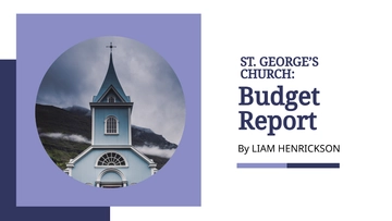 Free Church Budget Presentation Template to Edit Online