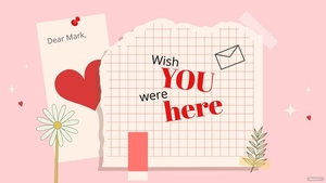 Valentine's Day Wishes Background