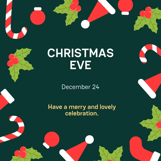 Christmas Eve Whatsapp Post