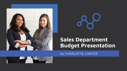 Sales Budget Presentation Template