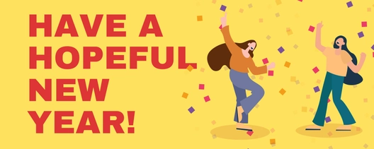 New Year's Day Flex Banner