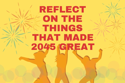 Happy New Year's Day Banner