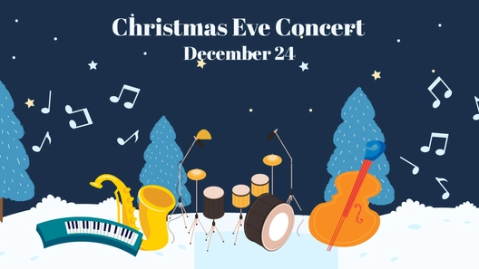 Christmas Eve Invitation Background