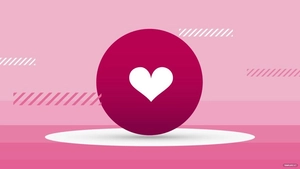 Valentine's Day Gradient Background