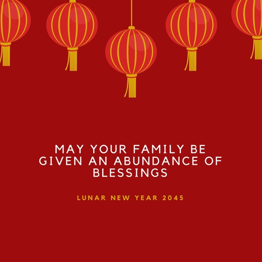 Chinese New Year Whatsapp Post