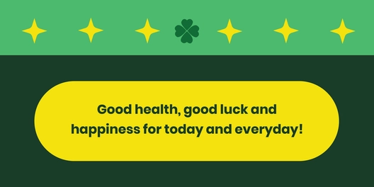 St. Patrick's Day Website Banner