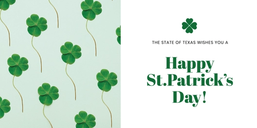St. Patrick's Day Photo Banner